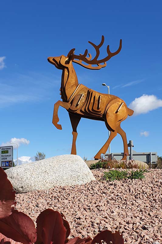 Roundabout Stag